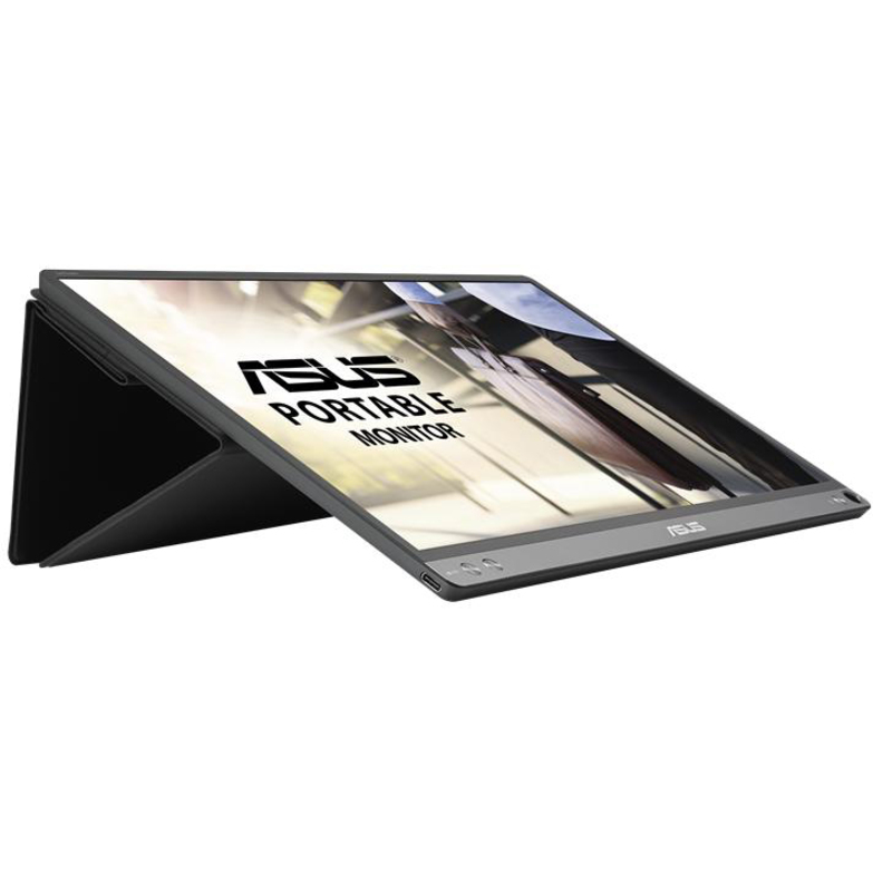 Asus ZenScreen MB16AC 16" Class Full HD LCD Monitor - 16:9 - Dark Gray, Black - Thumbnail 3