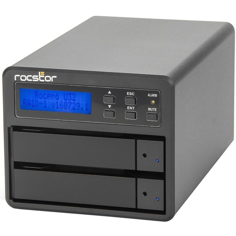 Rocstor Rocpro U33 USB Type-C Desktop RAID Storage - Thumbnail 1