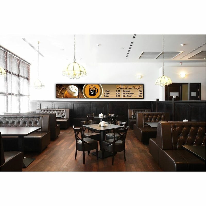 Peerless-AV® SmartMount® Digital Menu Board Mount with Height and Depth Adjustment-Landscape For 40" to 42" Displays - Thumbnail 4