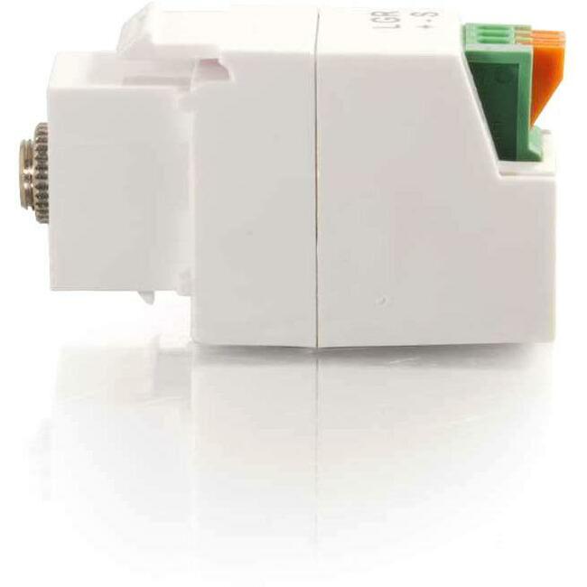C2G 3.5mm 3-Conductor Keystone Adapter - Thumbnail 1