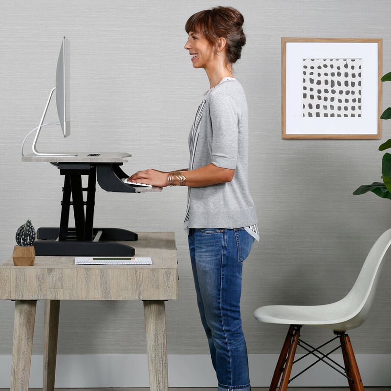 Ergotron WorkFit-Z Mini Sit-Stand Desktop - Thumbnail 3
