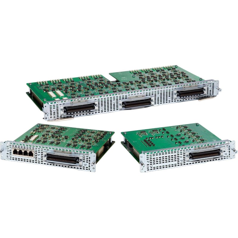 Cisco Single-Wide High Density Analog Voice Service Module With 16 FXS And 2 FXO - Thumbnail 2
