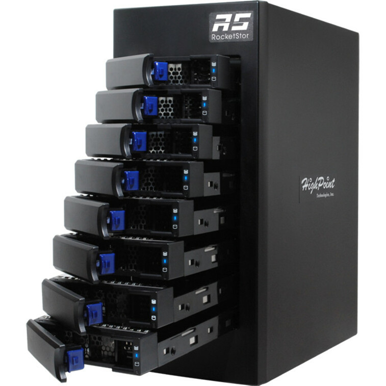 HighPoint 2nd Generation Thunderbolt 3 40Gb/s Hardware RAID Storage Enclosure - Thumbnail 2