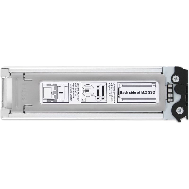 Icy Dock ToughArmor MB872MP-B Drive Enclosure for 5.25" SATA, M.2 External - Black