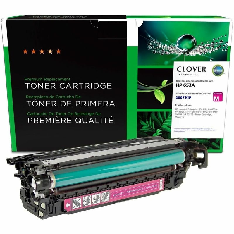 Clover Imaging Remanufactured Magenta Toner Cartridge for HP 653A (CF323A) - Thumbnail 1