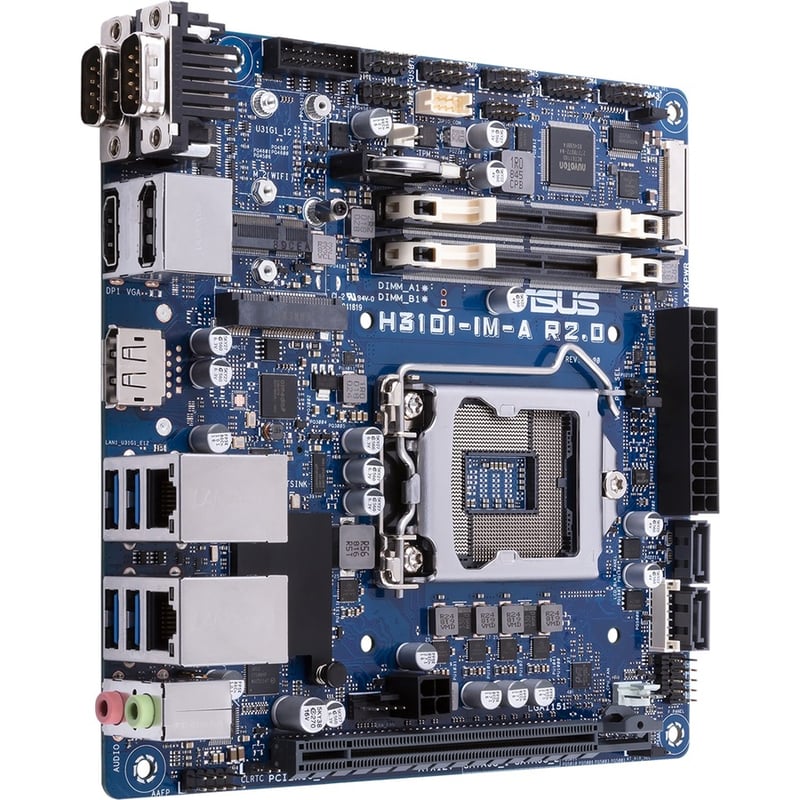 Asus H310I-IM-A R2.0 Desktop Motherboard - Intel H310 Chipset - Socket H4 LGA-1151 - Mini ITX - Thumbnail 3