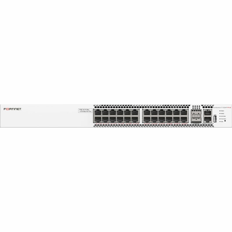 FORTISWITCH-T1024F-FPOE LAYER 2/3 FORTIGATE SWITCH CONTROLLER COM - Thumbnail 1