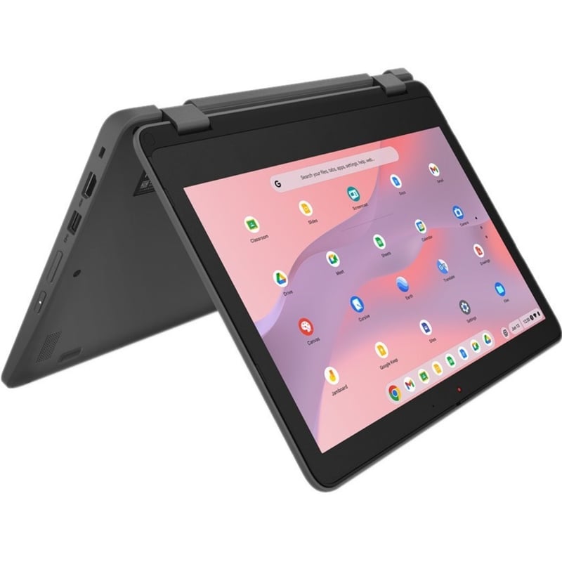 Lenovo 300e Yoga Chromebook Gen 4 82W20004US 11.6" Touchscreen Convertible 2 in 1 Chromebook - HD - 1366 x 768 - Octa-core (ARM Cortex A76 Dual-core (2 Core) 2.05 GHz + Cortex A55 Hexa-core (6 Core) 2 GHz) - 8 GB Total RAM - 8 GB - Thumbnail 5