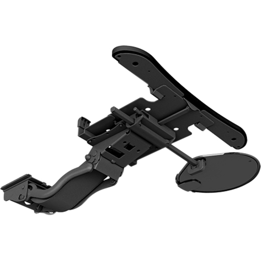 Chief KBD-S2S-19C Mounting Tray for Keyboard, Mouse - Black, Gray - Thumbnail 4