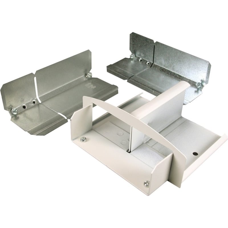 Wiremold DS4089-DV Mounting Adapter for Cable Raceway - Fog White