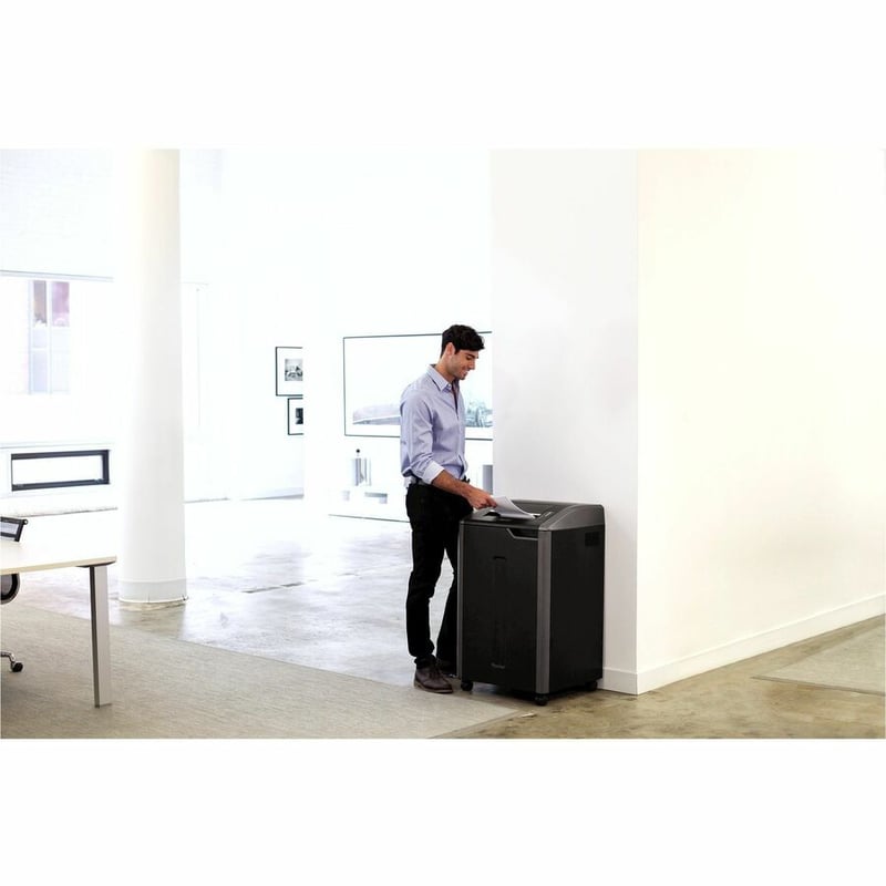 Fellowes Powershred 485i 100% Jam Proof BAA Compliant Strip-Cut Shredder - Thumbnail 4