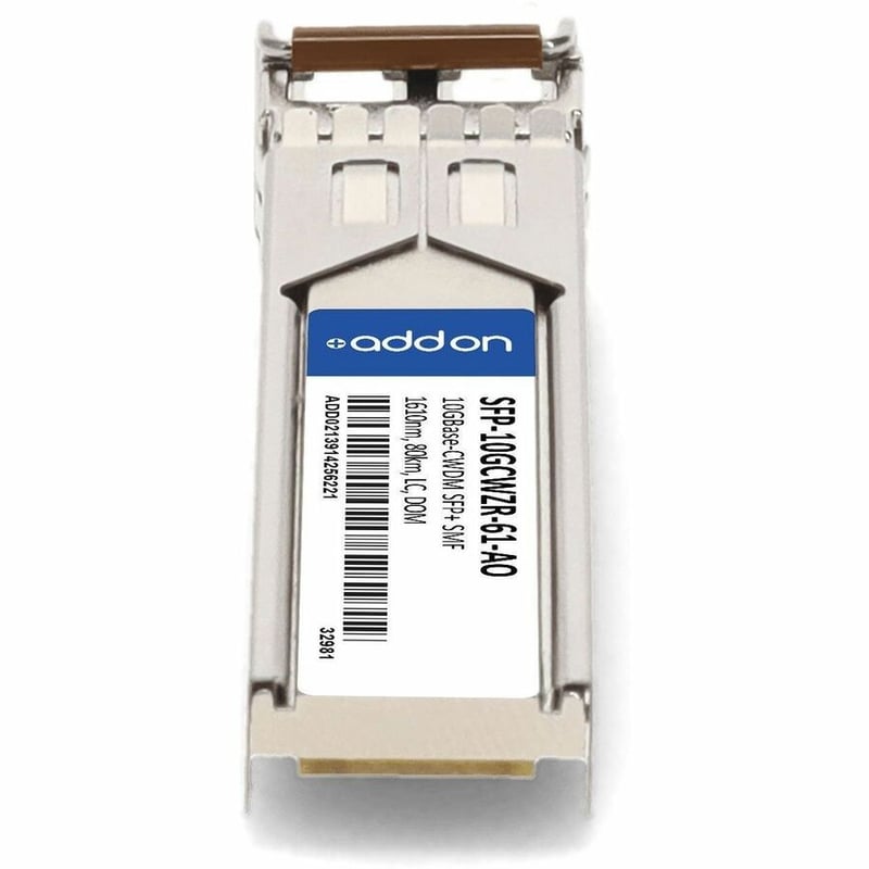 AddOn MRV® SFP-10GCWZR-61 Compatible TAA 10GBase-CWDM SFP+ Transceiver (SMF, 1610nm, 80km, LC, DOM) - Thumbnail 4