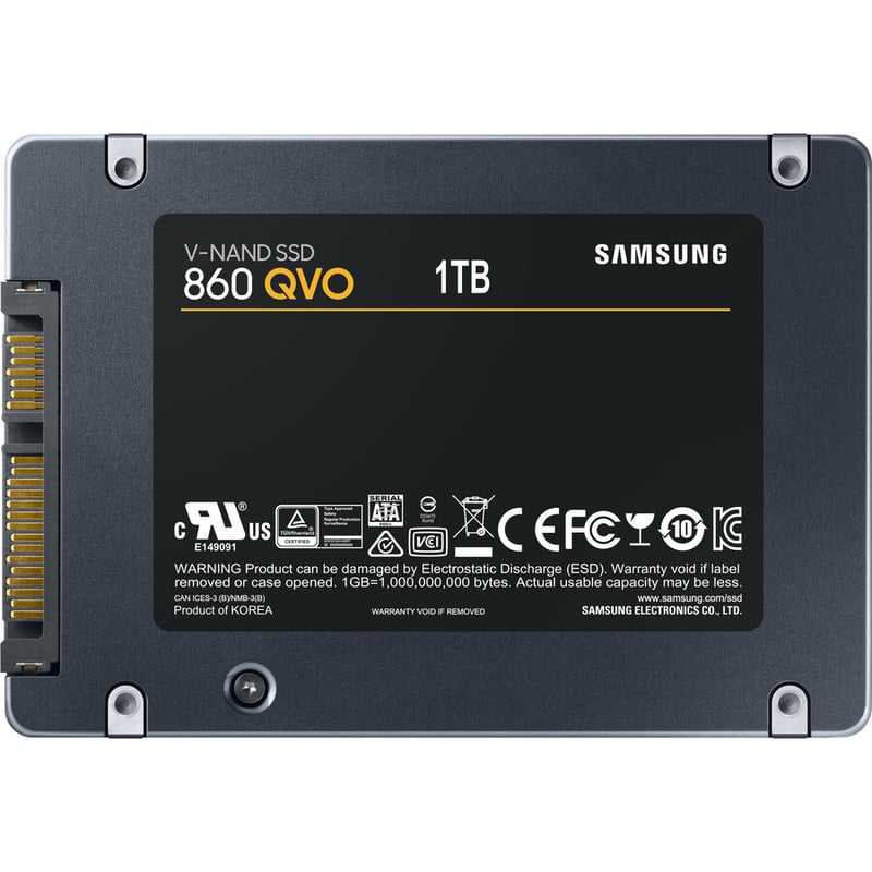 Samsung 860 QVO MZ-76Q1T0B/AM 1 TB Solid State Drive - 2.5" Internal - SATA (SATA/600) - Thumbnail 2