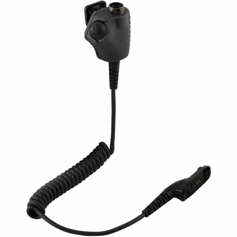 PELTOR NATO WIRED SMALL PTT ADAPTER MOTOROLA APX/XPR