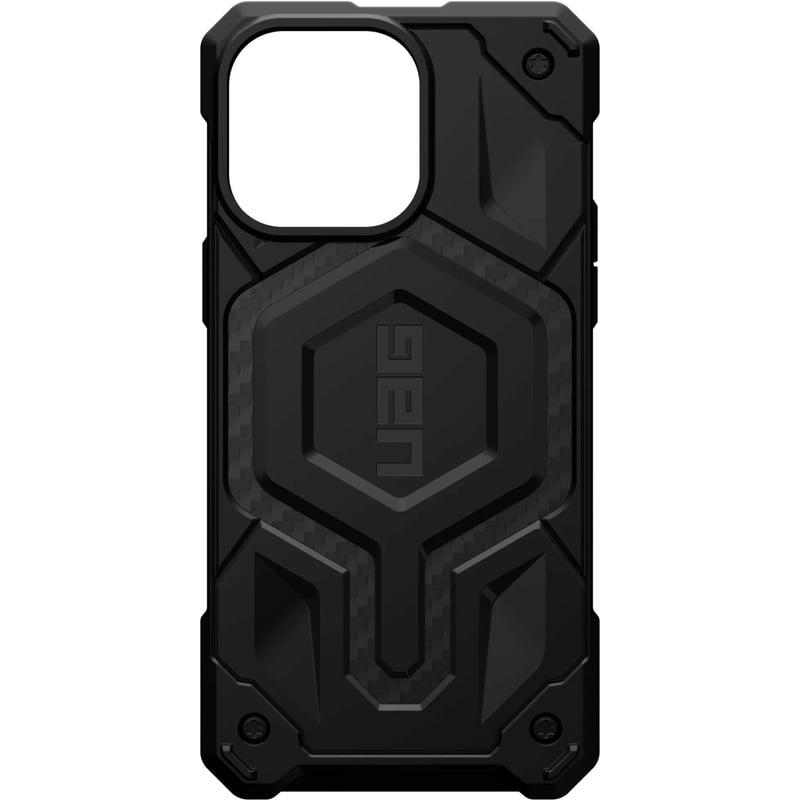 Urban Armor Gear Monarch Pro iPhone 14 Pro Max Case - Carbon Fiber - Thumbnail 1
