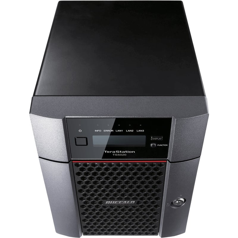 BUFFALO TeraStation 5420 4-Bay 80TB (4x20TB) Business Desktop NAS Storage Hard Drives Included - Thumbnail 5