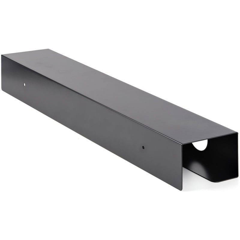 StarTech.com Under Desk Cable Management Tray, Cable Tray Organizer/Manager, Desk/Table Mount, Cord/Power Strip Holder, 23-1/2"L x 4-1/2"D - Thumbnail 2