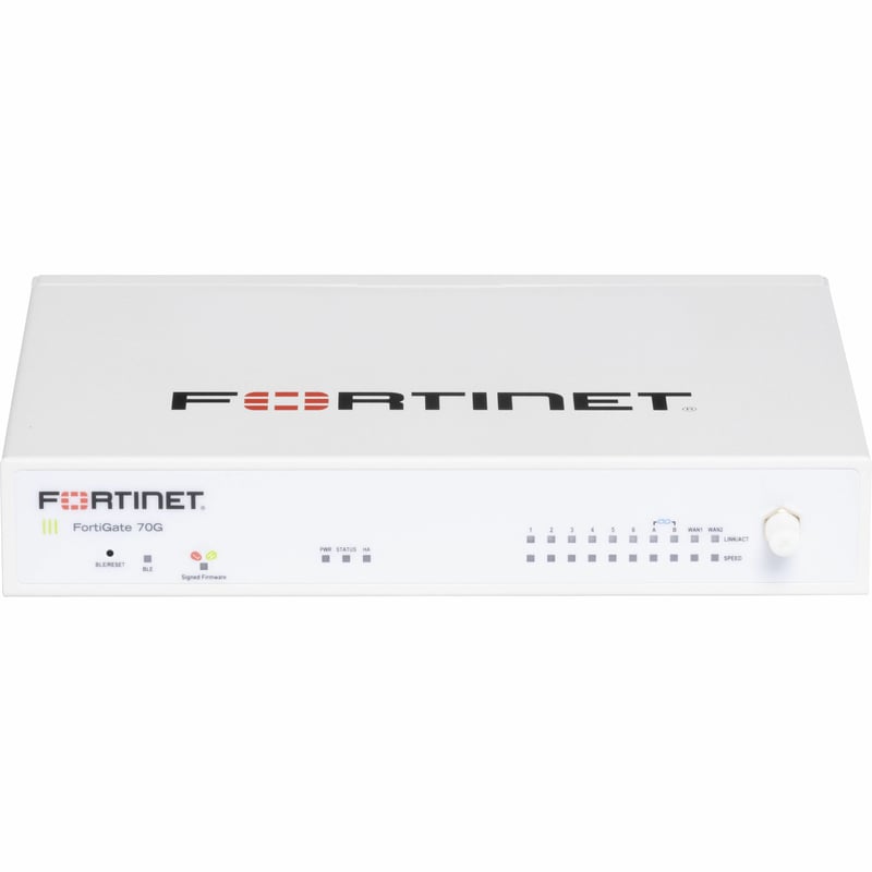 FORTIGATE-70G 10 X GE RJ45 PORTS (INCLUDING 7 X INTERNAL PORTS