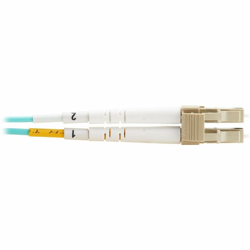 Eaton Tripp Lite Series 10Gb Duplex Multimode 50/125 OM3 OFNP Fiber Patch Cable (LC/LC) - Aqua, 6 m (19.7 ft.), TAA - Thumbnail 5