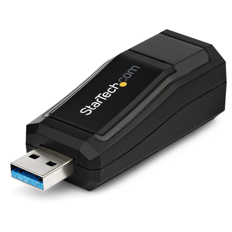 StarTech.com USB 3.0 to Gigabit Ethernet NIC Network Adapter - 10/100/1000 Mbps - Thumbnail 1
