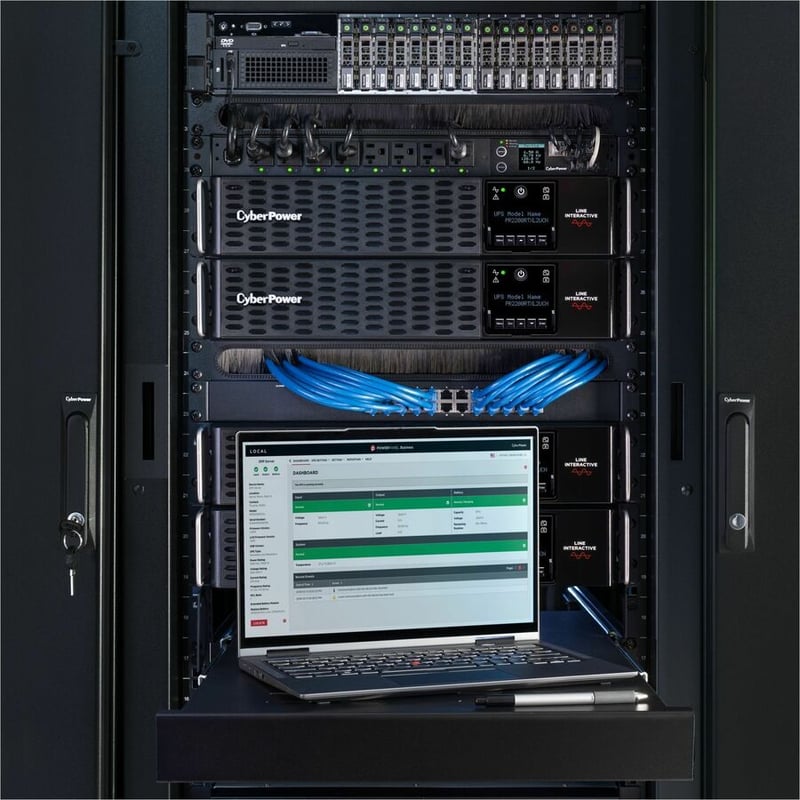 CyberPower Smart App Sinewave PR2200RTXL2UC 2200VA Rack/Tower UPS