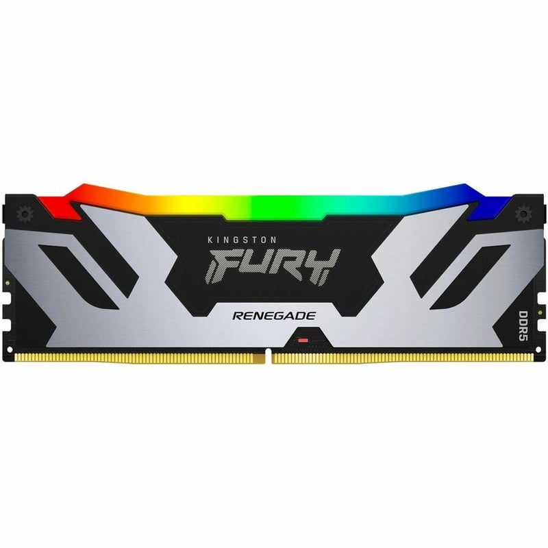 24GB 8000MT/S DDR5 CL38 DIMM FURY RENEGADE RGB SILVER - Thumbnail 2