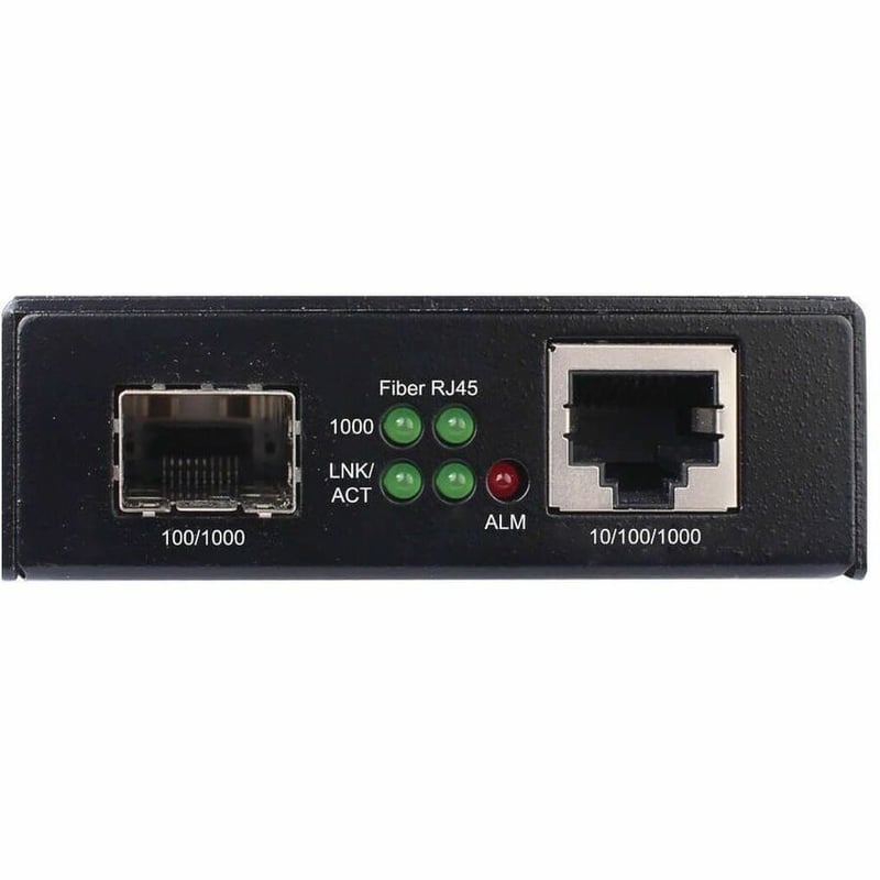 Tripp Lite by Eaton Hardened Gigabit Fiber to Ethernet Media Converter 10/100/1000 Mbps RJ45/SFP -10 to 60C - Thumbnail 3