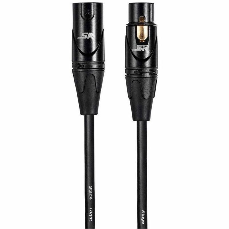 STAGE RIGHT BY MONOPRICE STARQUAD XLR MICROPHONE CABLE_ OPTIMIZED FOR ANALOG AUD - Thumbnail 2