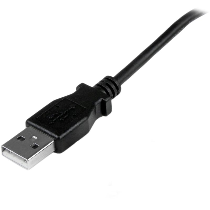 StarTech.com 1m Micro USB Cable - A to Up Angle Micro B - Thumbnail 3
