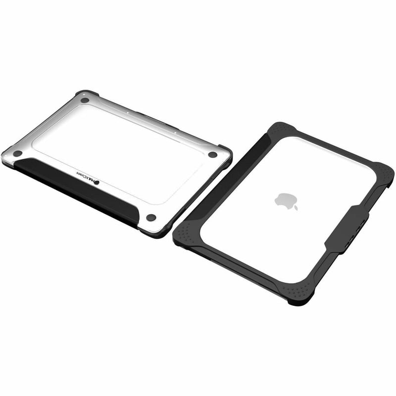 MAXCases, Macbook cases, 13, 13 inches, precision-fit, maximized protection, scratch-resistant, Macbook Air 2018, Macbook Air 2019, Macbook Air 2020, Macbook Air 2021, Macbook Air 2022, Macbook Air m1, custom color, black, clear - Thumbnail 5