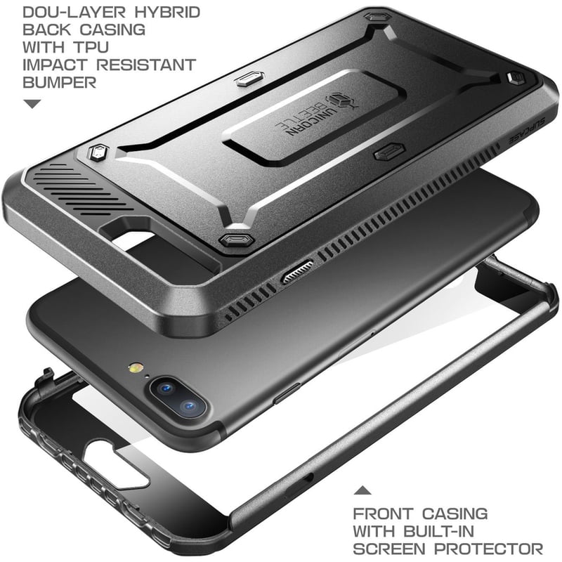 SUP-IPHONE8PLUS-UBPRO-BLACK/BLACK - Thumbnail 2