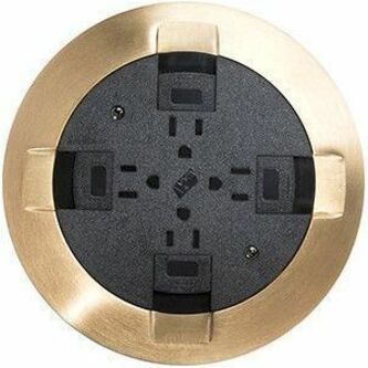 Wiremold PSRC9 Series Flush Furniture Feed Fitting - Thumbnail 2