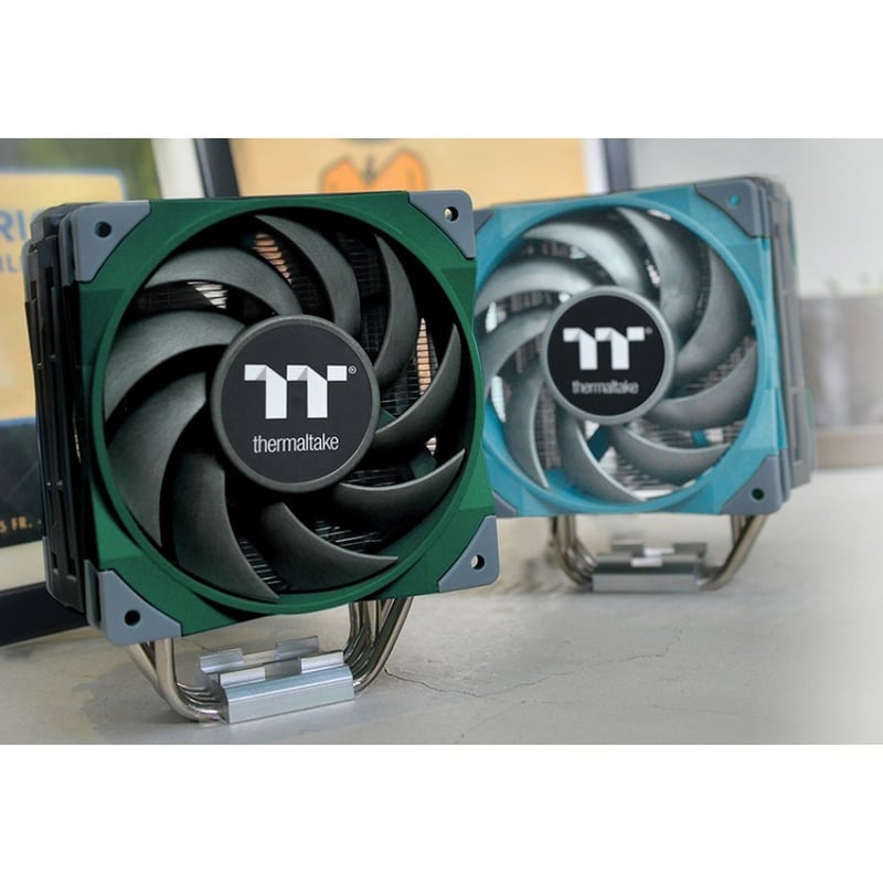 Thermaltake TOUGHAIR 510 Racing Green CPU Cooler - Thumbnail 4
