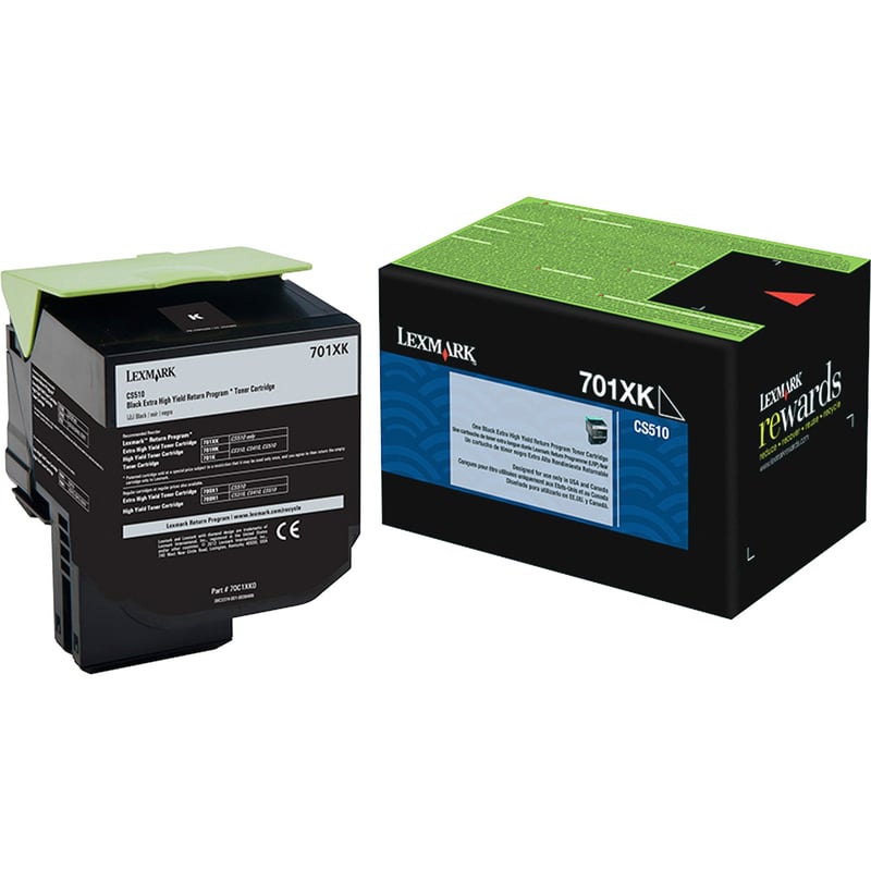 Lexmark Unison 701XK Toner Cartridge - Thumbnail 1