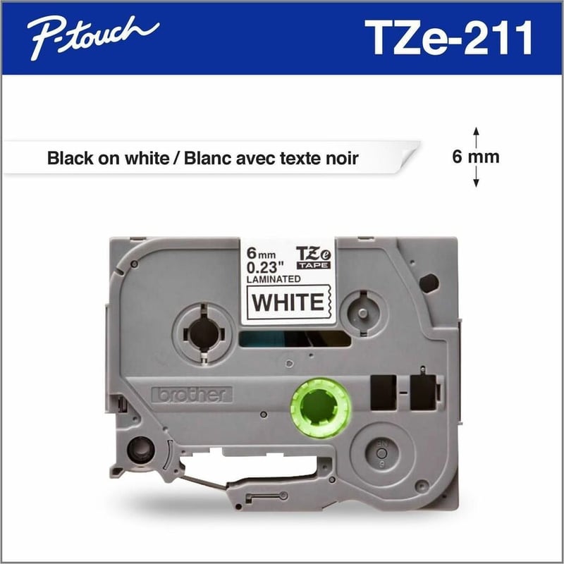 BLACK/WHITE TAPE (6MM) - Thumbnail 5