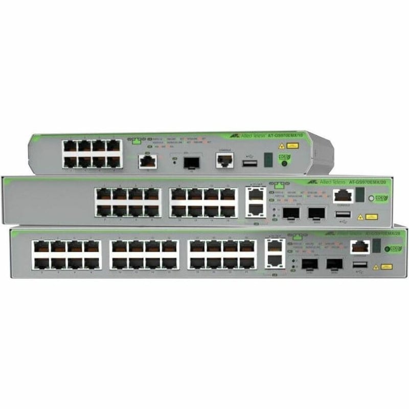 Allied Telesis CentreCOM GS970EMX/20 Ethernet Switch - Thumbnail 3