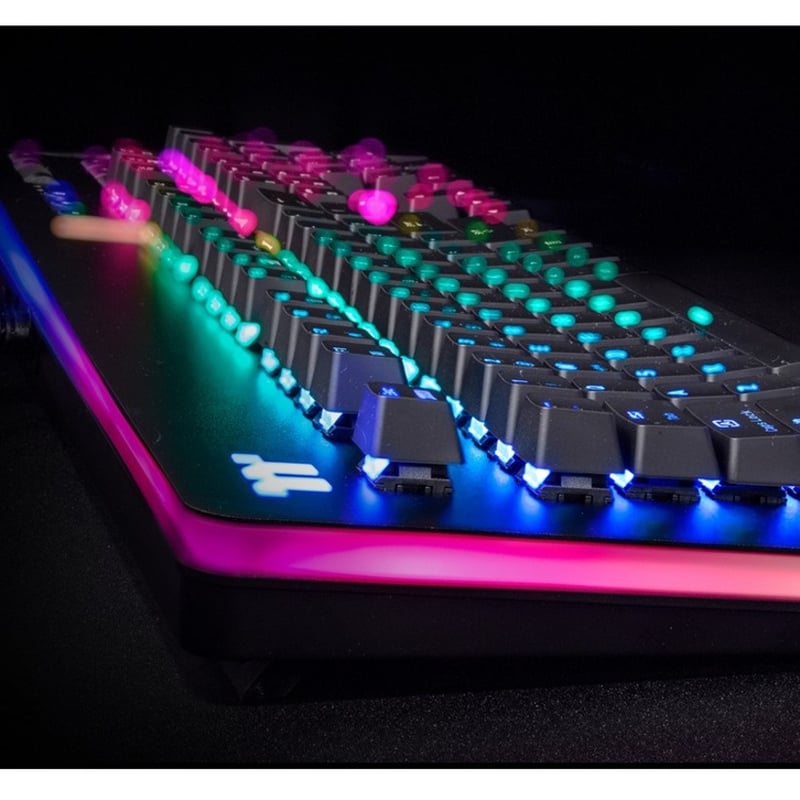 Tt eSPORTS Level 20 RGB Razer Green Gaming Keyboard - Thumbnail 5