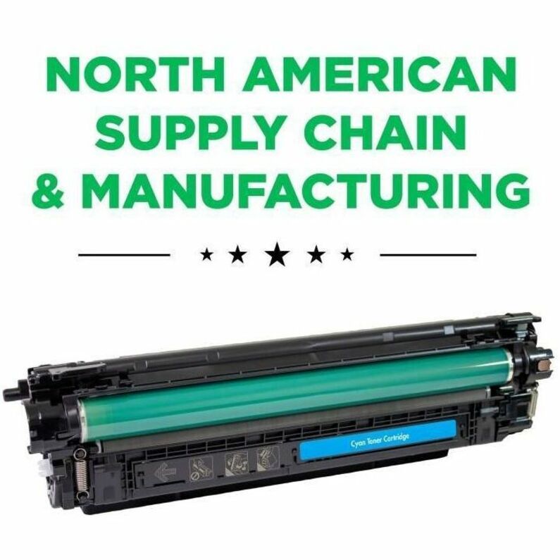 Clover Imaging Remanufactured High Yield Cyan Toner Cartridge for HP 657X (CF471X/W9031MC) - Thumbnail 2