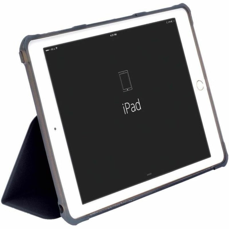 Bump Armor Razor Carrying Case (Folio) for 10.2" Apple iPad (7th Generation), iPad (8th Generation) iPad - Black - Thumbnail 1