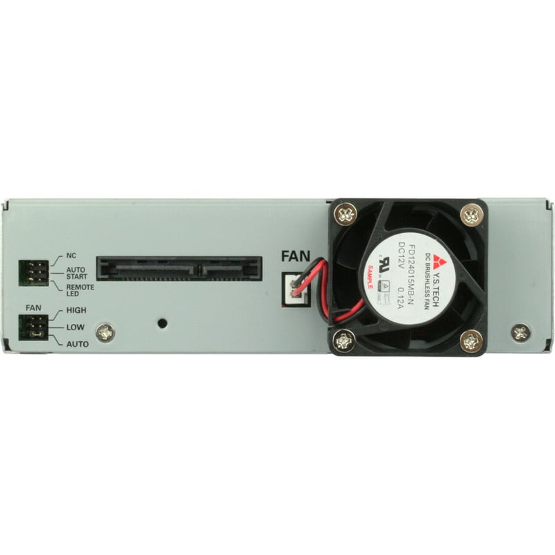 CRU Data Express DX175 Drive Bay Adapter for 5.25" - Serial ATA/600, 6Gb/s SAS Host Interface Internal - Black - Thumbnail 5