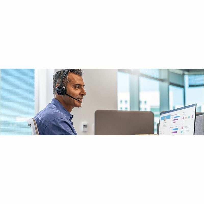 POLY SAVI 8410 OFFICE MONAURAL MT CERTIFIED DECT 1920-1930 MHZ HEA - Thumbnail 2
