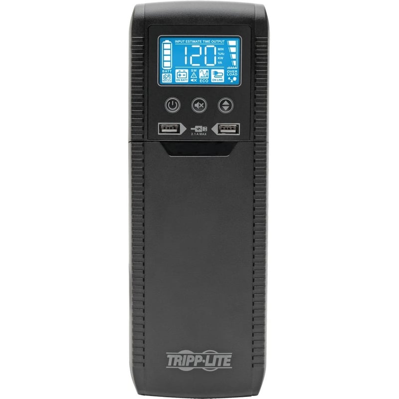Tripp Lite by Eaton Line Interactive UPS with USB and 10 Outlets - 120V, 1440VA, 900W, 50/60 Hz, AVR, ECO Series, ENERGY STAR - Thumbnail 4