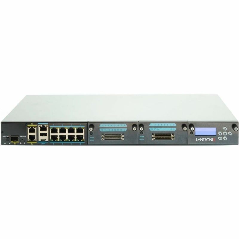 LM83X LOCAL MANAGER 40 SERIAL PORTS LCD MODULE 3 ETHERNET - Thumbnail 1