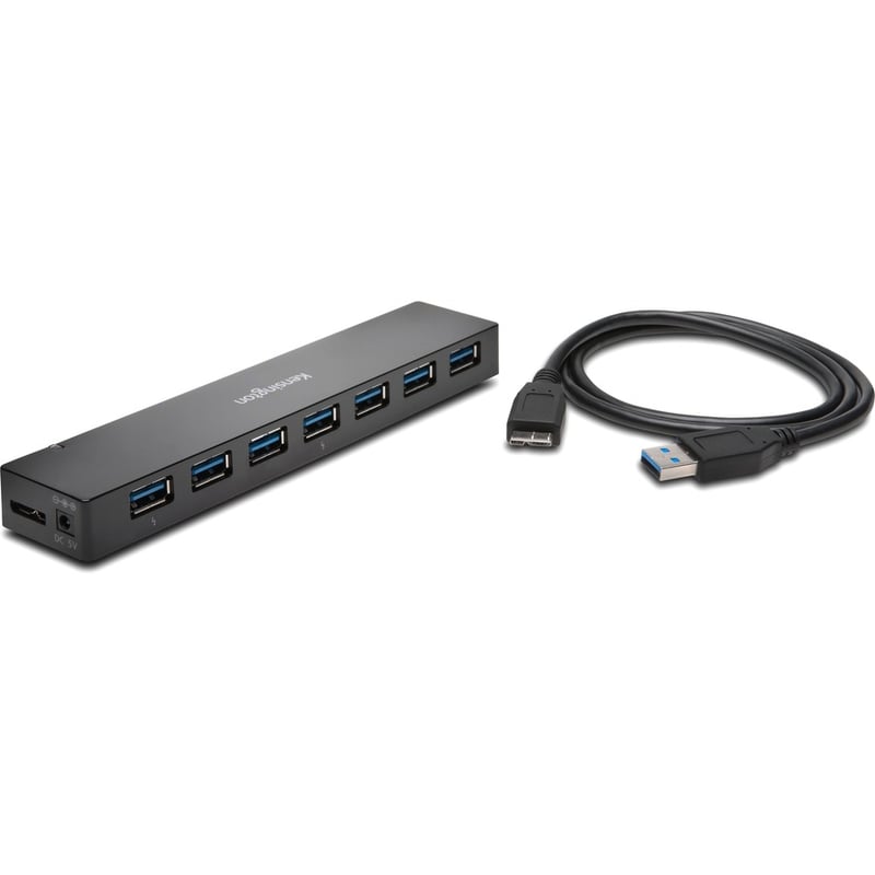 Kensington USB 3.0 7-Port Hub with Charging - Thumbnail 2