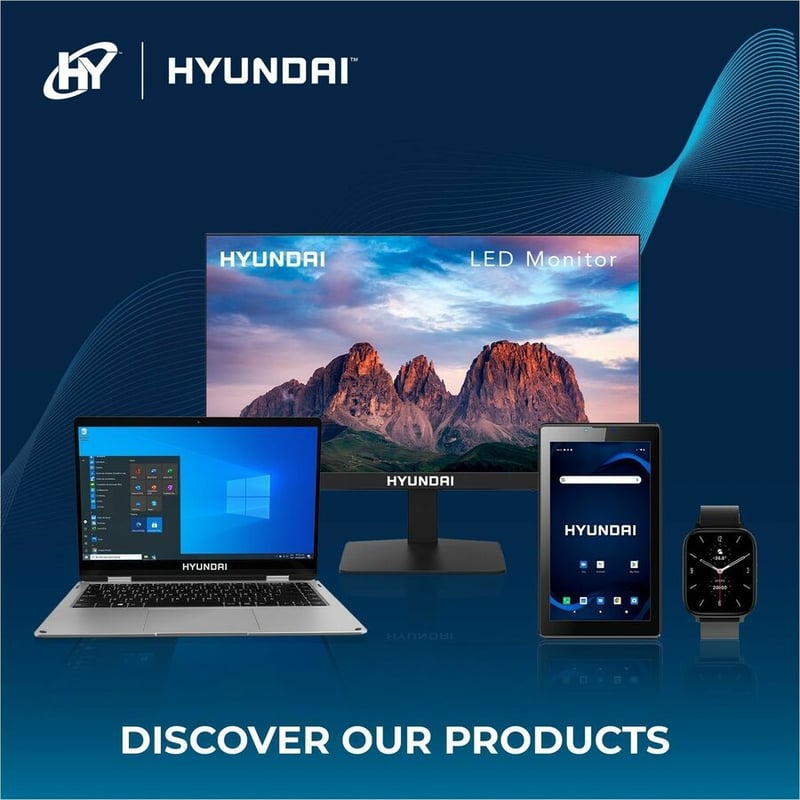 Hyundai HyTab Plus 10LB2 Tablet - 10.1" HD - MediaTek MTK 8766 - 4 GB - 64 GB Storage - Android 13 - 4G - Thumbnail 4