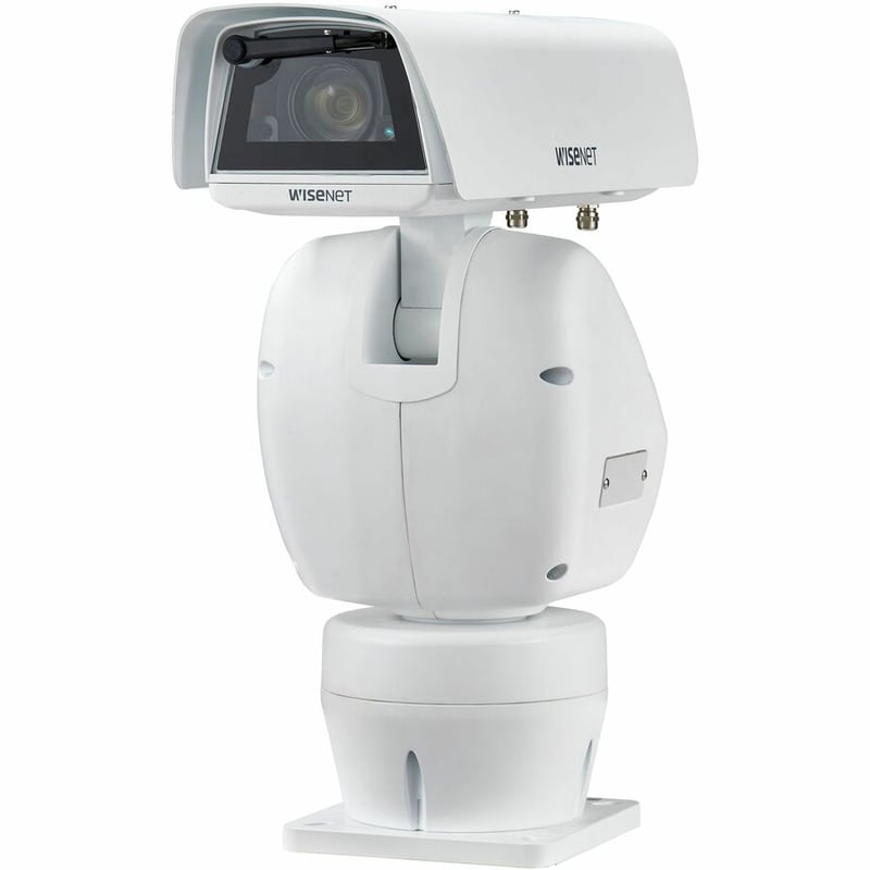 Hanwha TNU-6321 2 Megapixel Outdoor Full HD Network Camera - Color - White - TAA Compliant - Thumbnail 2