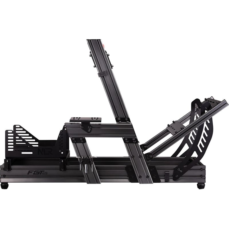 Next Level Racing F-GT Elite Formula & GT Aluminum Profile Simulator Cockpit - Front & Side Mount - Thumbnail 2