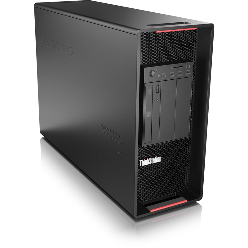 Lenovo ThinkStation P920 30BC007KUS Workstation - 1 Xeon Silver 4210R - vPro Technology - 32 GB - 512 GB SSD - Tower - Thumbnail 1