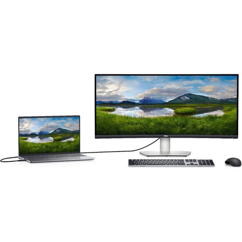 Dell S3422DW 34" Class Curved Screen LCD Monitor