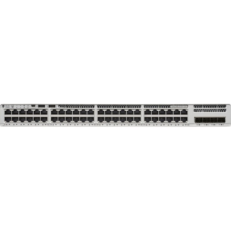 CATALYST 9200L 48-PORT PARTIAL POE+, 4 X 1G, NW ESSENTIALS - Thumbnail 1